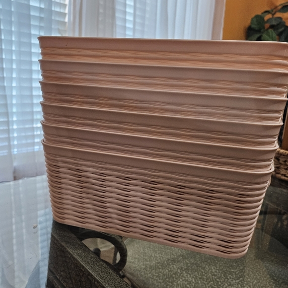 Set of 6  Medium Storage Baskets - Picture 3 of 6